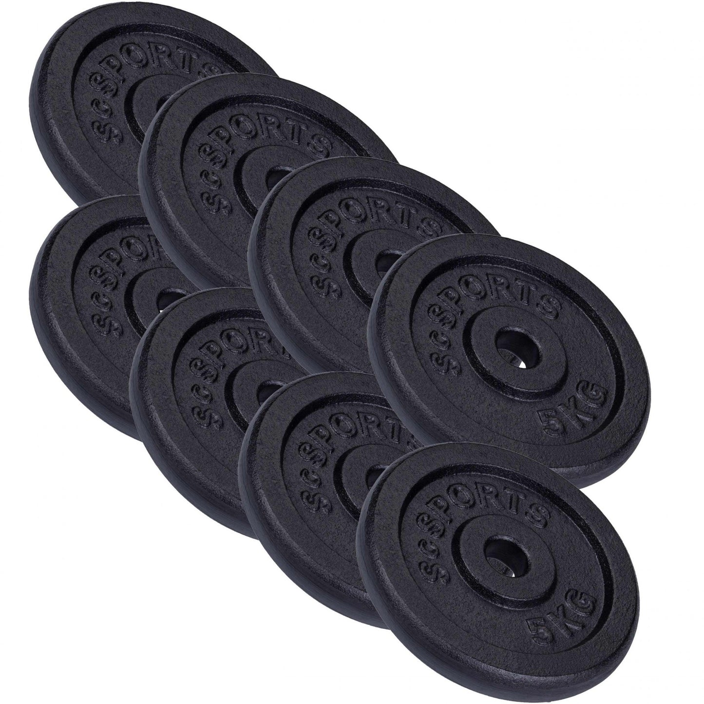 ScSPORTS Dumbbell Set 70 kg Cast Iron - 30 mm.