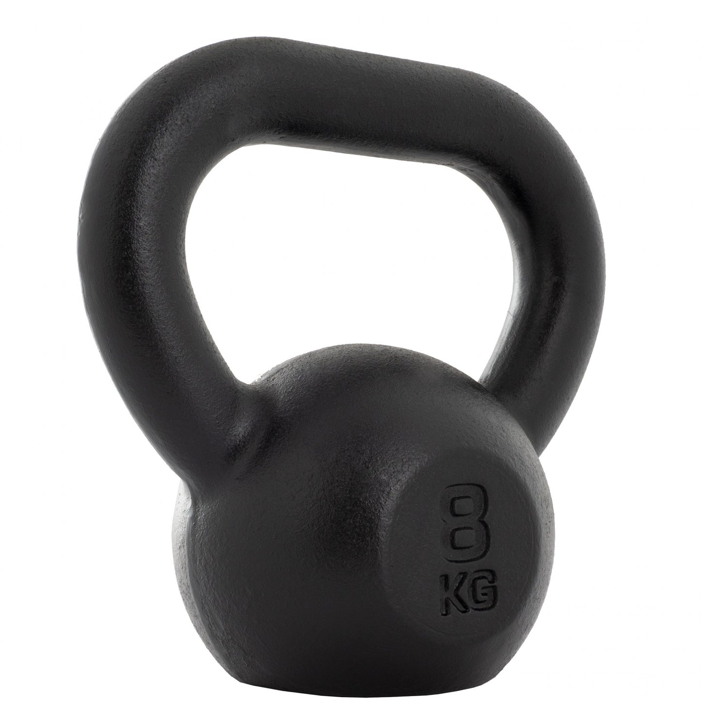 ScSPORTS Kettlebell 8 kg Gietijzer Zwart