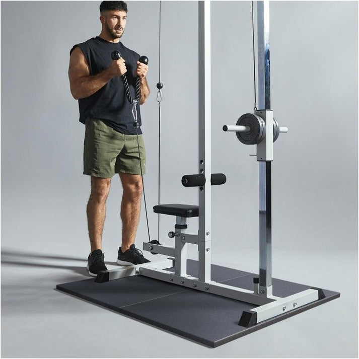 Vloer Beschermingsmatten Rubber 50 x 50 cm 4-delig