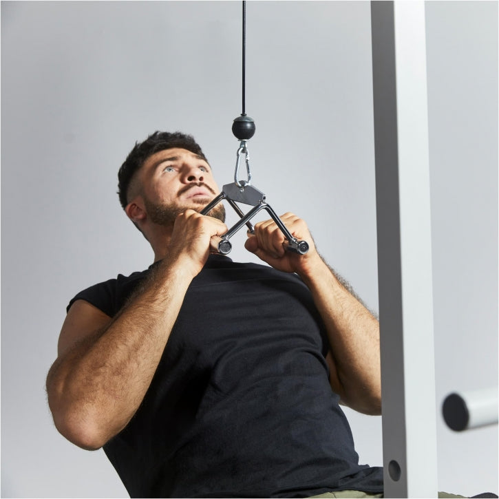 Trainingsgrepen set: Triceps touw en Roeigreep