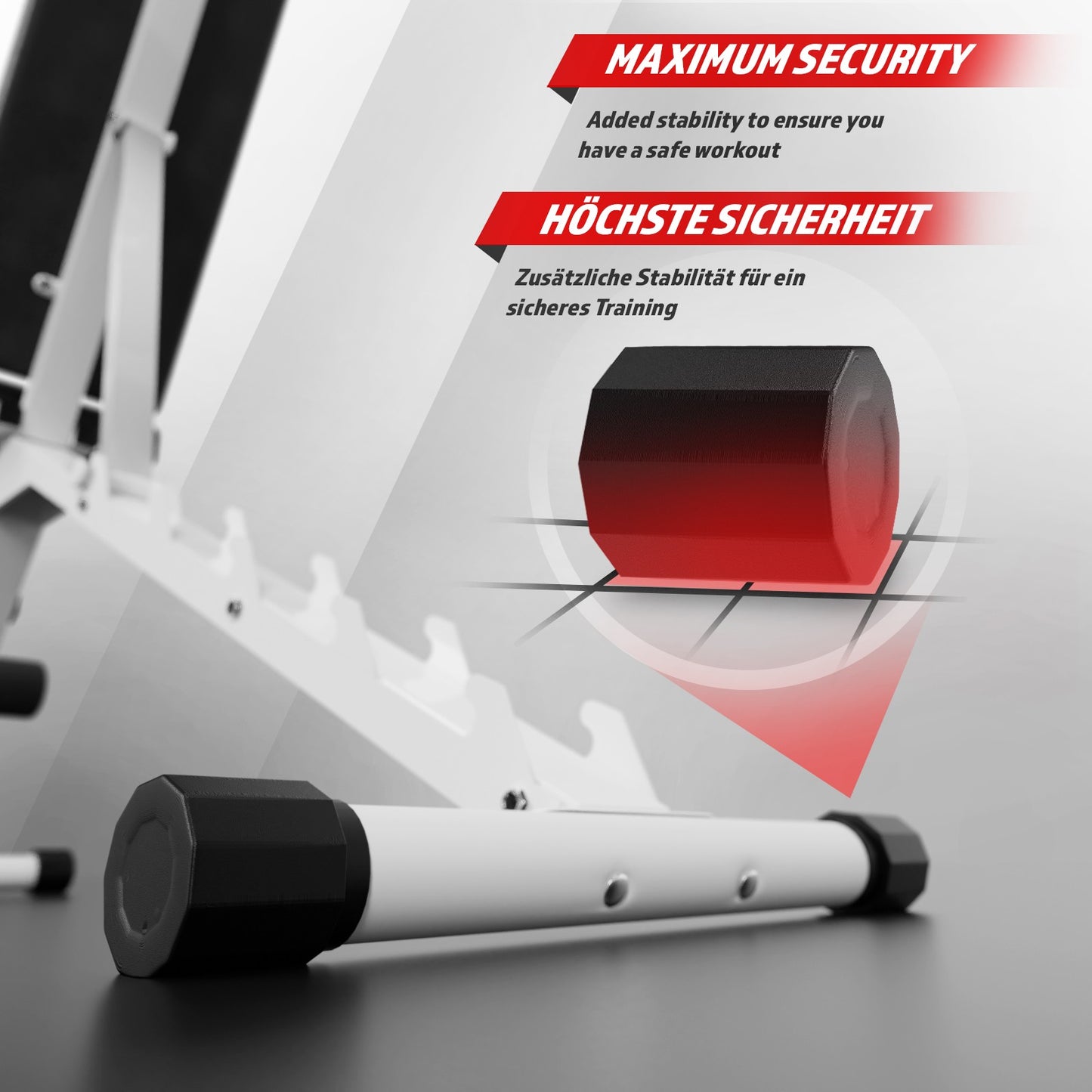 Physionics verstelbare fitnessbank