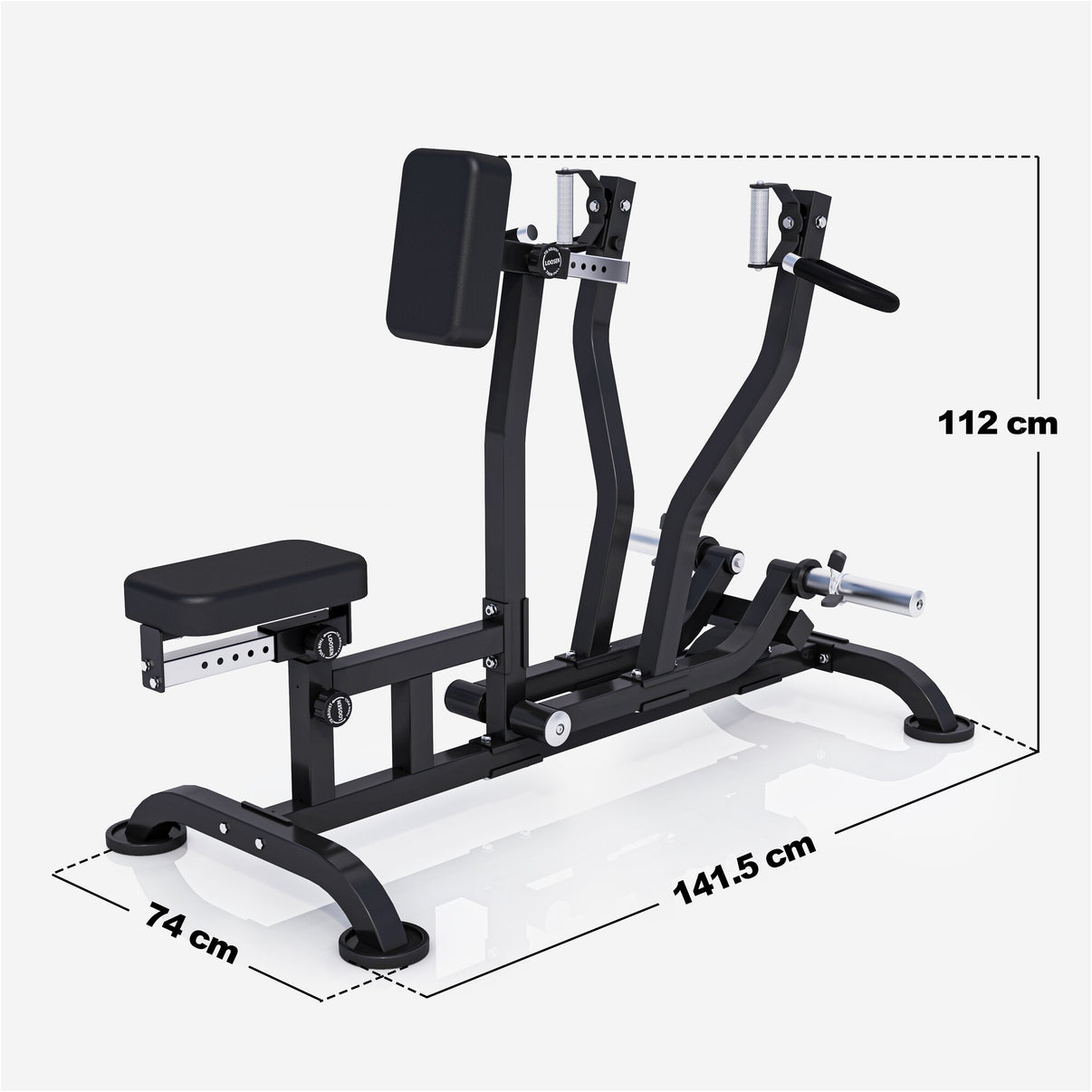 Maxxus Verstelbare roeitrainer
