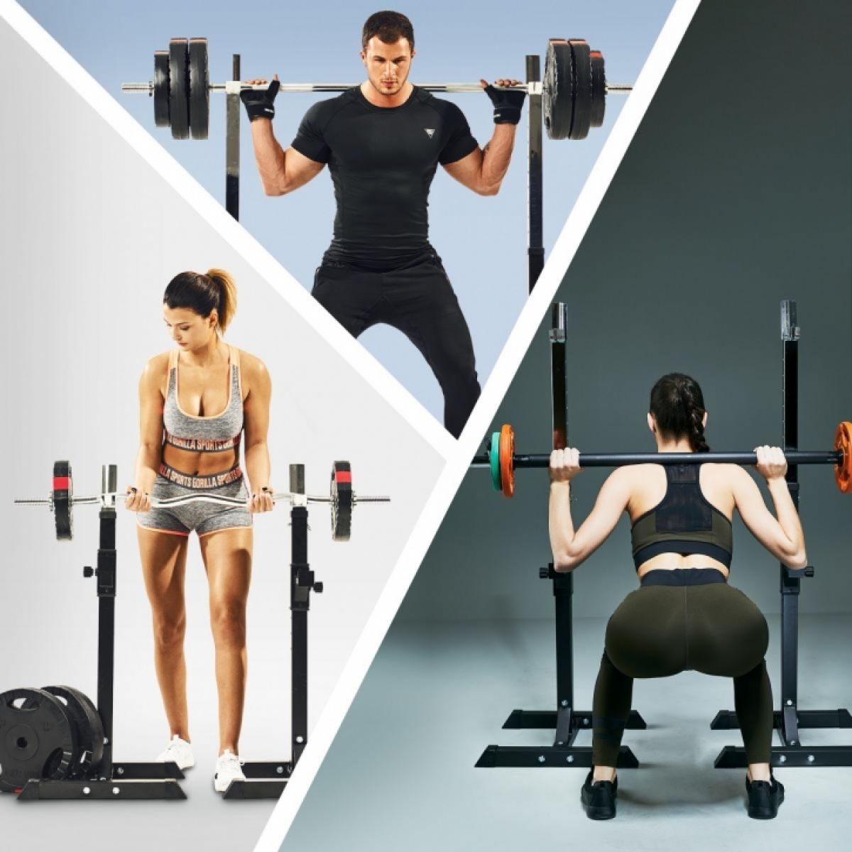 Squat- en Bankdruksteunen