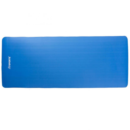 ScSports - Tapis de fitness - 190 cm x 80 cm x 1,5 cm - Bleu