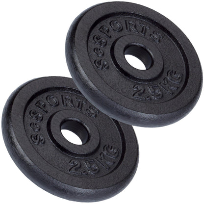 ScSPORTS EZ-Curlset 34,5 kg Fonte - 30 mm