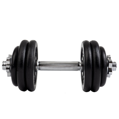 ScSPORTS Dumbell 15 kg Gietijzer 42 cm - 30 mm