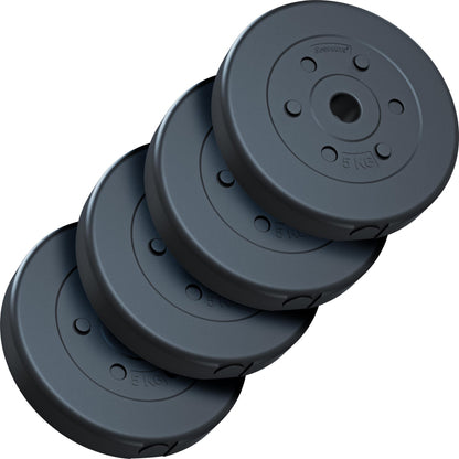 Ensemble d'haltères ScSPORTS 60 kg Plastique - 30 mm