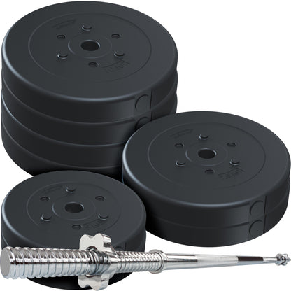 Ensemble d'haltères ScSPORTS 74 kg Plastique - 30 mm