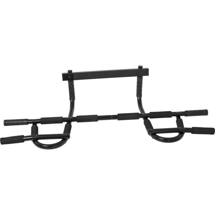 Ensemble de banc abdominal avec barre de traction