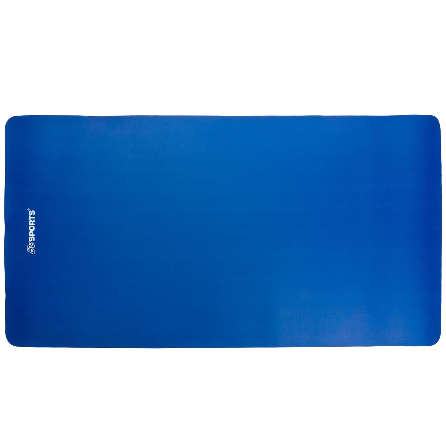 Tapis de yoga ScSPORTS 190 cm x 80 cm x 1,5 cm - Bleu foncé