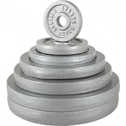 Set d'haltères 100 kg Fonte - Fermeture à ressort 30 mm