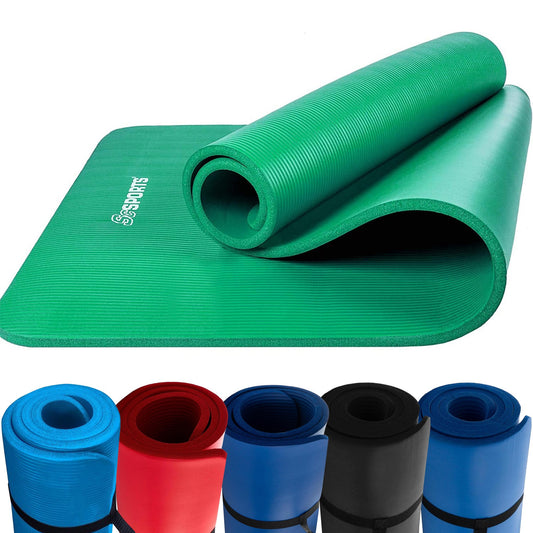 ScSPORTS Yogamat 190 cm x 80 cm x 1,5 cm - Groen