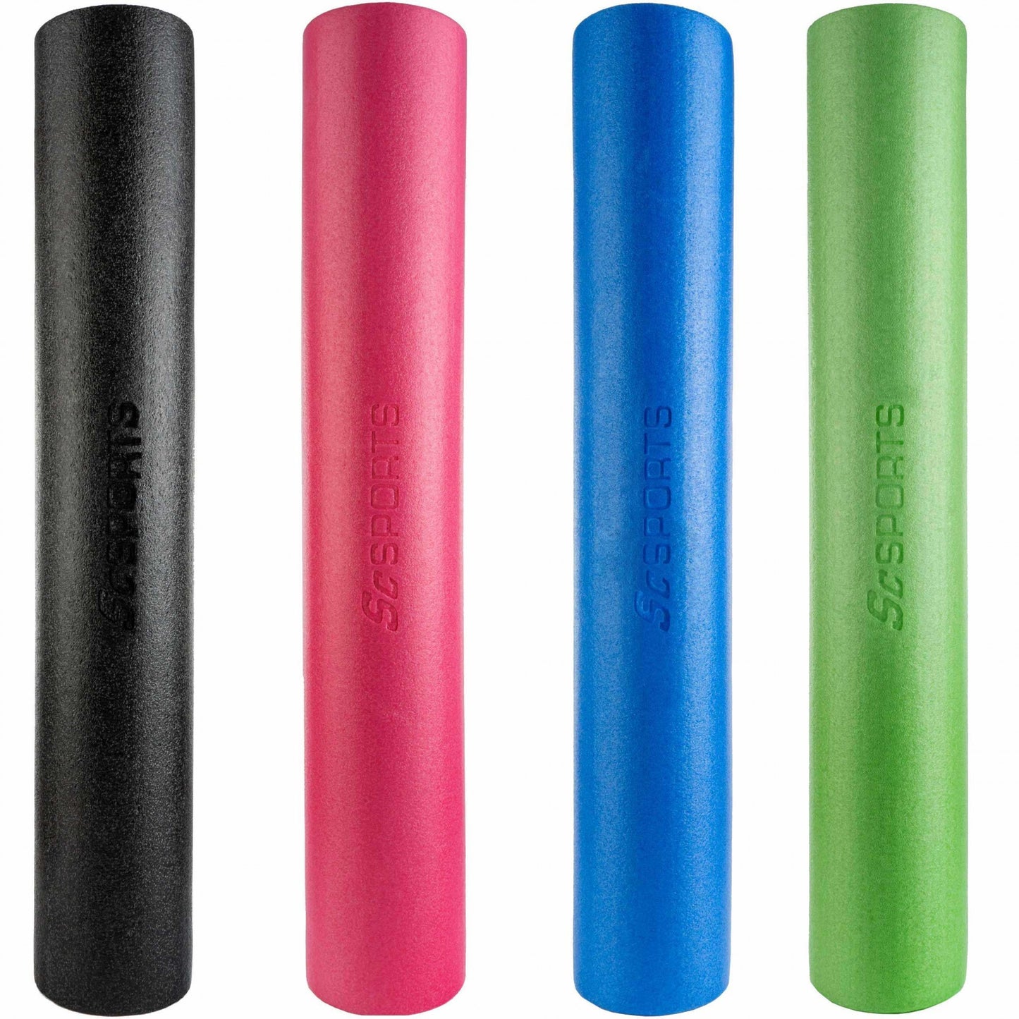 ScSPORTS Foam roller 90 x 15 cm Zwart