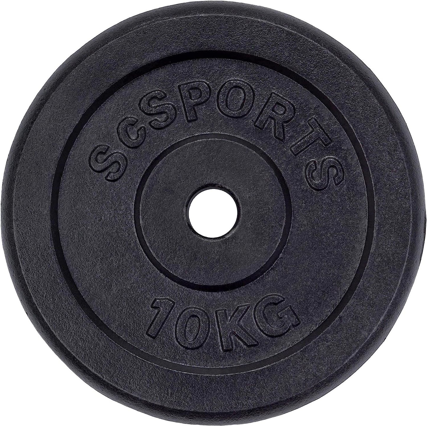 ScSPORTS Halterschijven set 35 kg Gietijzer – 30 mm