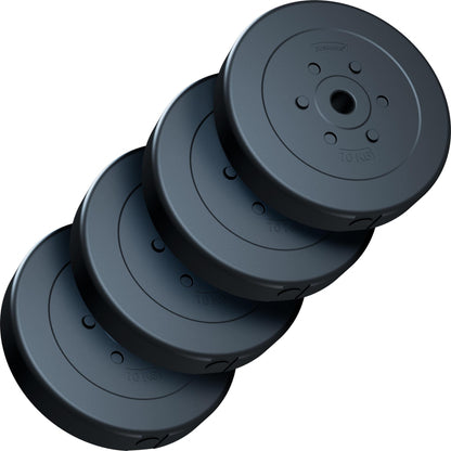 Ensemble d'haltères ScSPORTS 60 kg Plastique - 30 mm