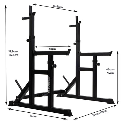 Support à squat multifonctionnel ScSPORTS