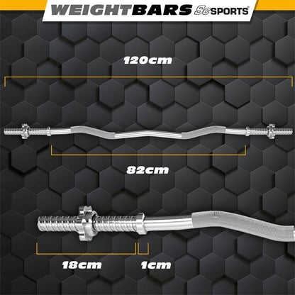 ScSPORTS Halterset 55 kg Gietijzer - 30 mm