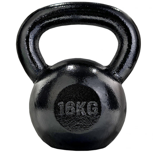 ScSPORTS Kettlebell 16 kg Gietijzer Grijs