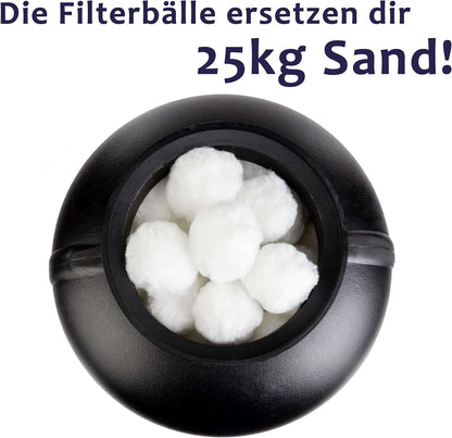 ScSPORTS Filterballen voor zwembadpomp 700 g