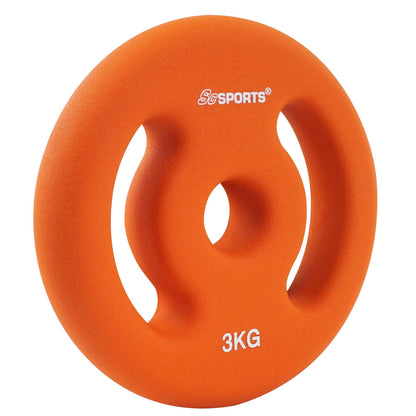 ScSPORTS Halterset 33 kg Neopreen