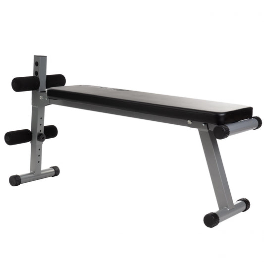 Banc de fitness ScSPORTS® - Noir - Réglable et pliable - Banc de musculation - Banc d'entraînement