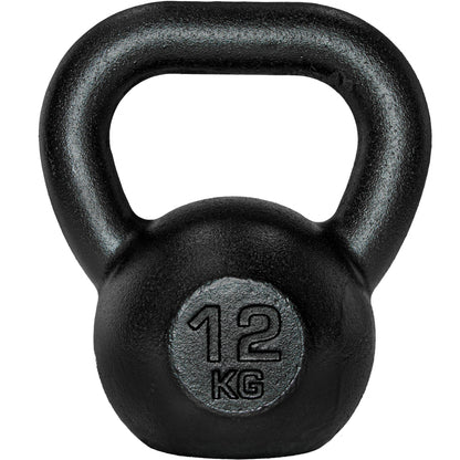 ScSPORTS Kettlebell 12 kg Fonte Noir