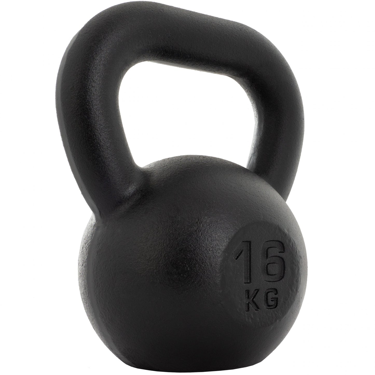 ScSPORTS Kettlebell 16 kg Gietijzer Zwart