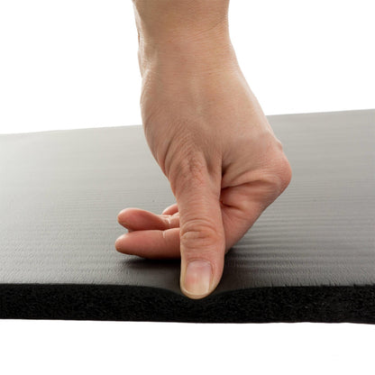 Tapis de yoga ScSPORTS 190 cm x 80 cm x 1,5 cm - Noir