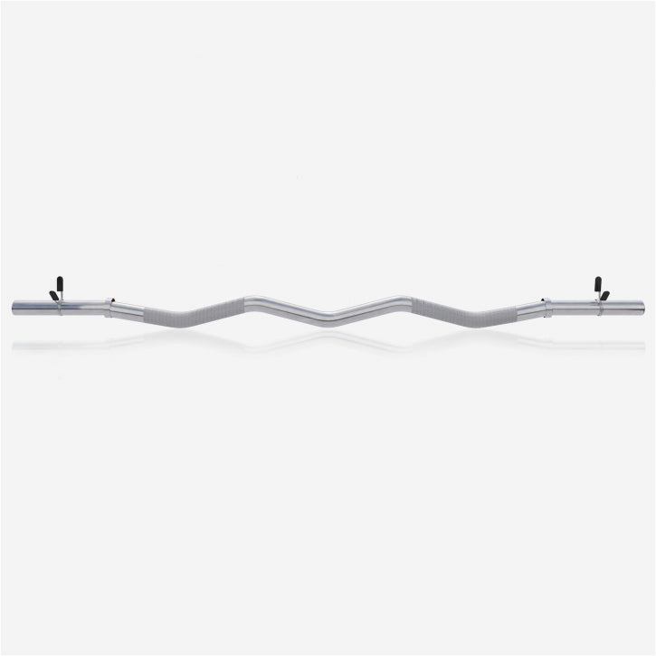 Barre EZ Curl 120 cm - Fermeture à ressort