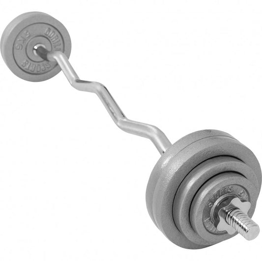 EZ-curlset 35 kg Gietijzer - 30 mm