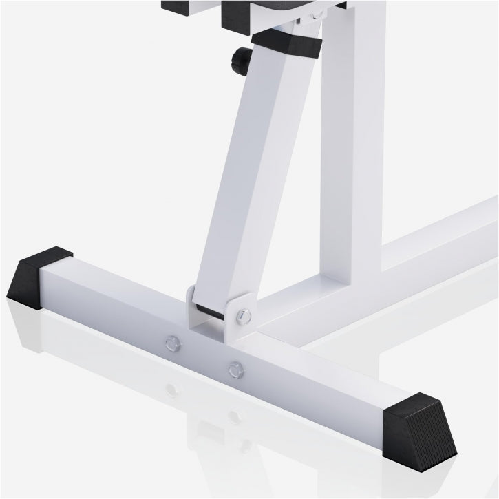 Banc de fitness multifonctionnel blanc