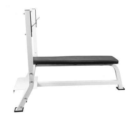 Banc de musculation large blanc