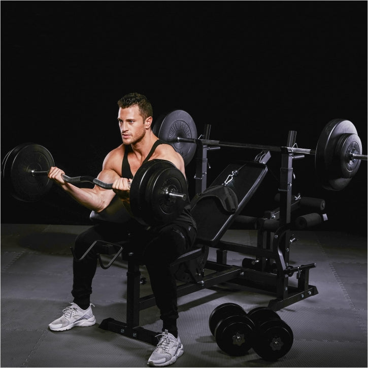 Banc de musculation universel noir