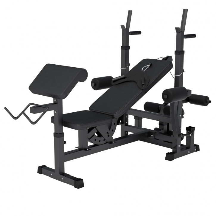 Banc de musculation universel noir