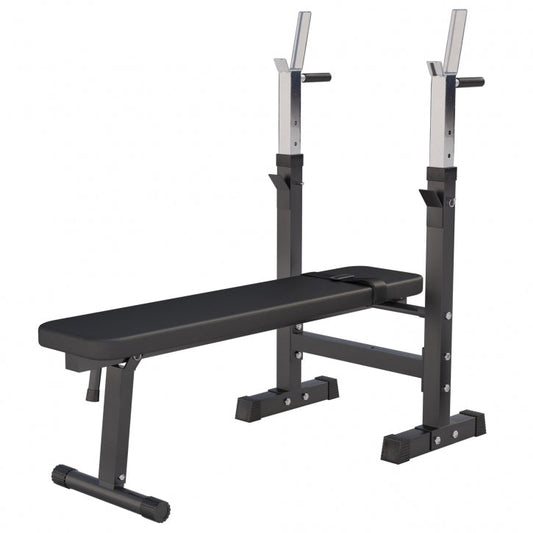 Banc de musculation réglable noir