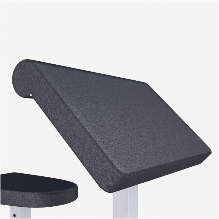 Banc de musculation pour biceps blanc