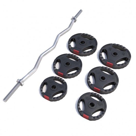 EZ Curl Gripper Set 25 kg