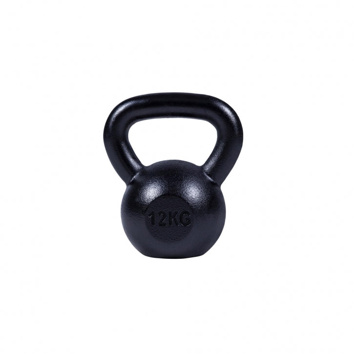 Ensemble avantage kettlebells 12 et 16 kg fonte noire