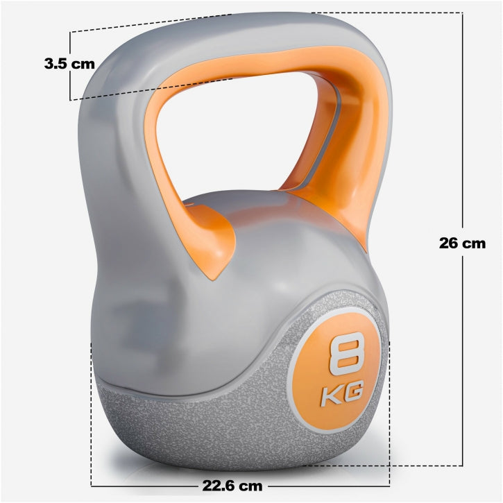 Kettlebell 8 kg Plastique Tendance