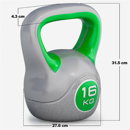 Ensemble Avantage Kettlebells 14 et 16 kg Plastique Trendy