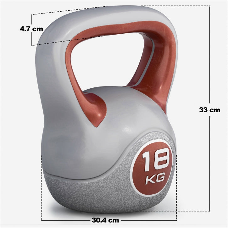 Kettlebell 18 kg Plastique Tendance