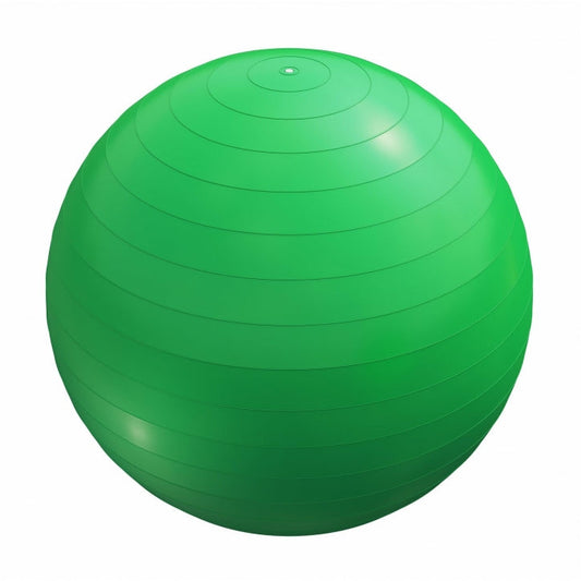 Ballon de fitness vert 75 cm avec pompe