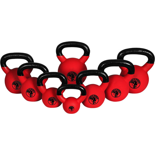 Complete set Kettlebells 144 kg Rubber Coating