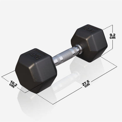 Dumbell hexagon 4 kg