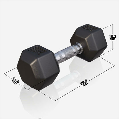 Dumbell hexagon 6 kg