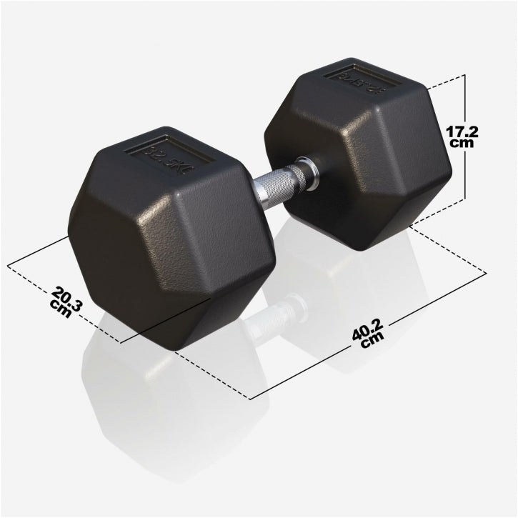 Dumbell hexagon 32,5 kg