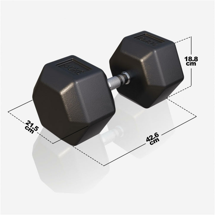 Haltère hexagonale 40 kg