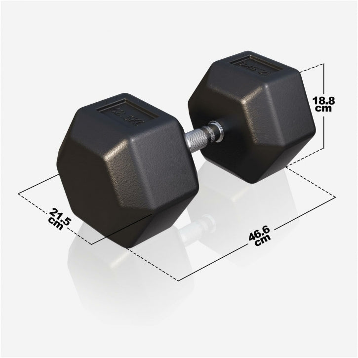 Dumbell hexagon 42,5 kg