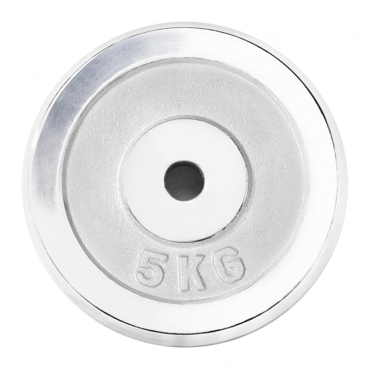 Jeu de disques de poids 30 kg Chrome - 6 x 5 kg