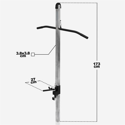 Fixation de poulie latérale pour banc de musculation universel